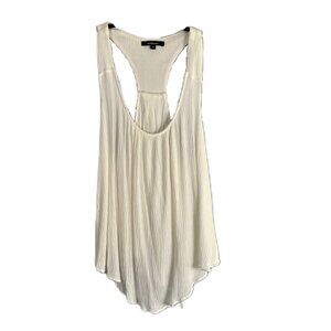 AMBIANCE White Racerback Tank - Size M